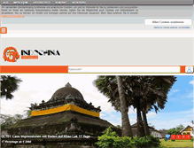 Tablet Screenshot of indochinatravels.com